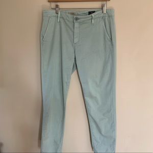 Anthropologie AG Tailored Trousers Button Back Pockets